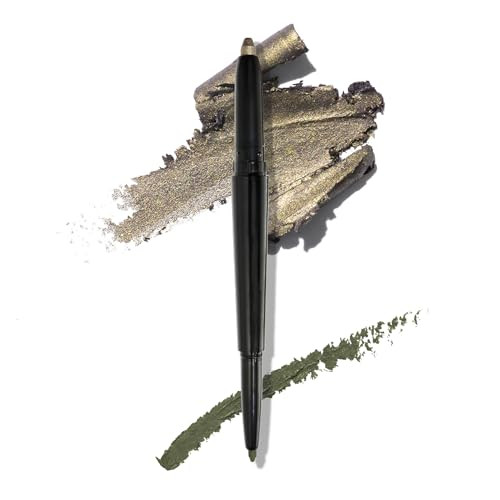 Laura Geller York SwipeNLine DualEnded Eyeshadow + Eyeliner Earthy TaupeGreen/Warm Green Cream Eyeshadow and Smooth Glide Eyeliner Waterproof and CreaseFree Color