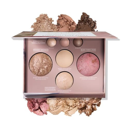 Laura Geller York The Best Of The Best Baked Palette Full Size Includes Bronzer Blush 2 Highlighters And 3 Eyeshadows TravelFriendly