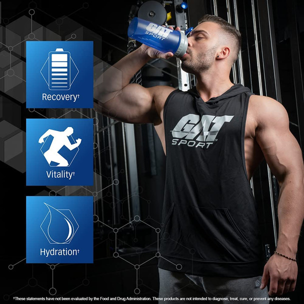 GAT Sport Flexx EAAs + Hydration, Essential Amino Acid Formula, Apple Pear, 30 Servings