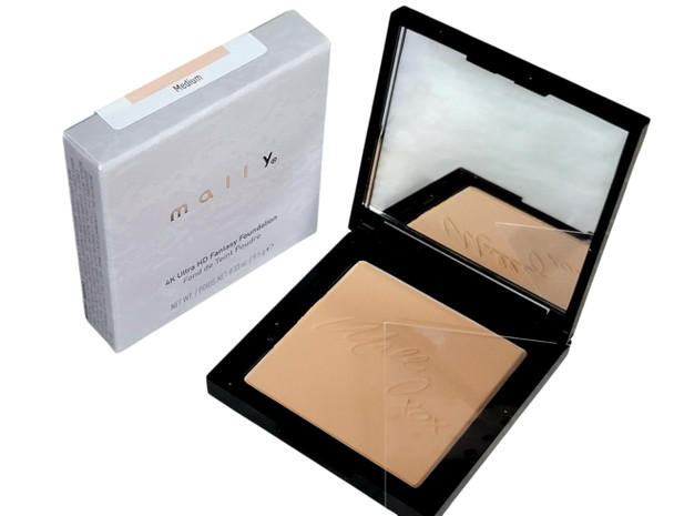 Mally Beauty Mally 4K Ultra Hd Fantasy Powder Foundation Medium Full Natural Coverage.33 Oz