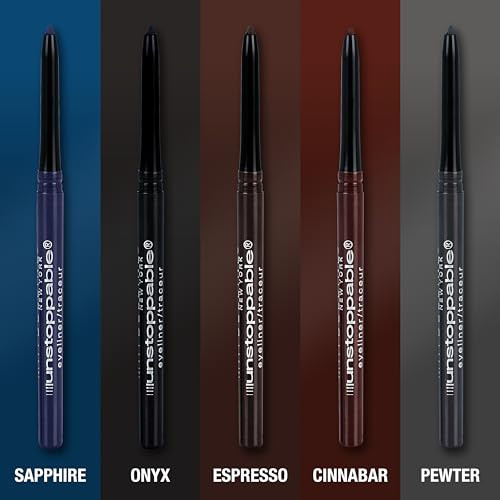 Maybelline Unstoppable Waterproof Mechanical Brown Eyeliner Pencil Easy To Apply Smooth Glide Up To 24 Hour Wear Espresso Pack Of 2