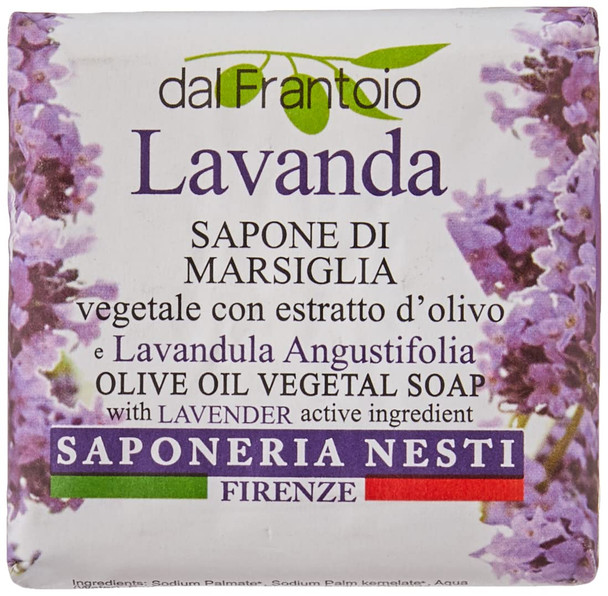 Nesti Dante Nesutexidante Dal Frantoio Olive Oil Vegetal Soap " Lavander G/ Parallel Import Goods 3.5Oz