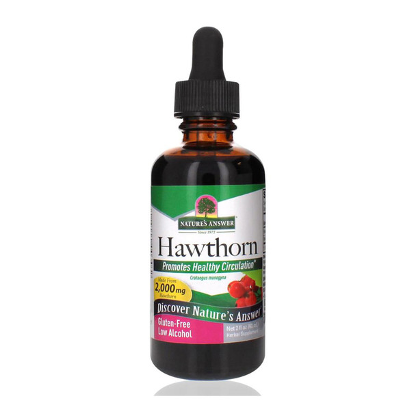Nature'S Answer Hawthorne Extract With Organic Alcohol 2Fluid Ounces