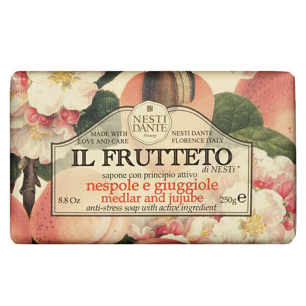 Nesti Dante Il Frutteto AntiStress Soap Medlar and Jujube 250G/8.8Oz