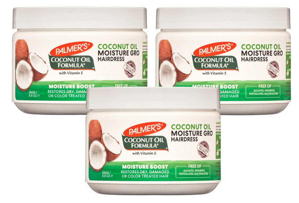 Palmer'S Coconut Oil Formula Moisture Gro Hairdress 8.8 Ounces Each Pack Of 3