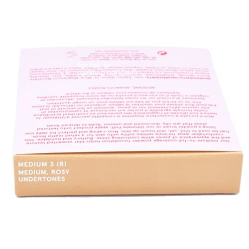 One Size One Size Patrick Starrr Turn Up The Base Powder Foundation Medium 3 R Medium Rosy Undertones Face Pressed Powder Makeup Foundation MediumToFull Coverage Soft Matte Finish