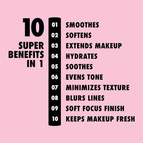 Nyx Professional Makeup Marshmellow Smoothing Primer Vegan Face Primer 10In1 Skin Benefits