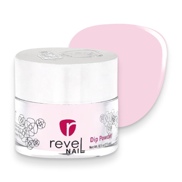 Revel Nail Dip Powder Pink Dipping Powder LongLasting Dip Nail Color Chip and Crack Resistant No Uv Lamp Diy Manicure For Strong Healthy Nails Rosebud