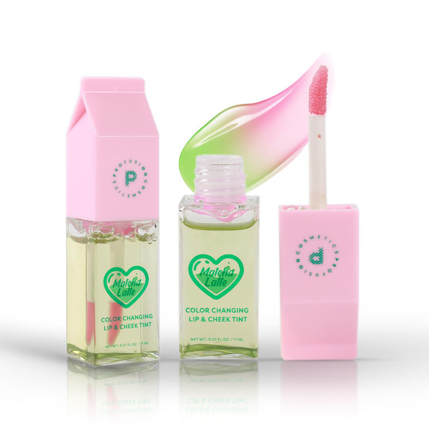 Profusion Cosmetics Matcha Latte Color Changing Lip And Cheek Tint Enriched With Aloe Vera To Moisturize And Hydrate Your Lips And Cheeks
