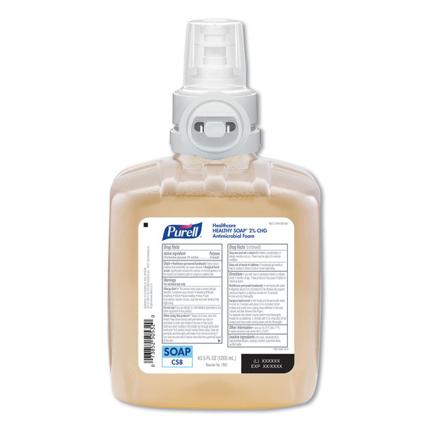 Purell Cs8 Antimicrobial Foam Soap Refill 2Ct X 1200 Ml 788102