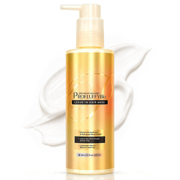 Profluffybio Bond Repair LeaveIn Conditioner Frizz Control Cream 200Ml