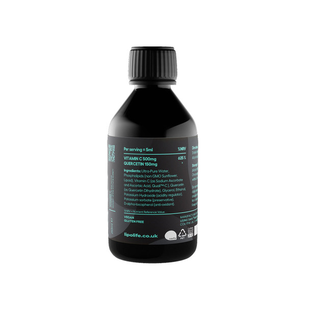 Lipolife LVC6 - Liposomal Vitamin C and Quercetin