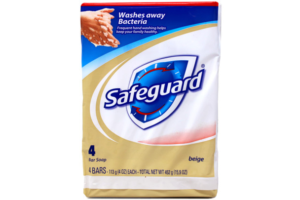 Safeguard Antibacterial Hand Bar Soap 4 Bars Each Pack Of 8 32 Total Bars 4 Oz