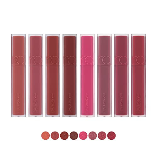 RomandNd Blur Fudge Tint Matte Lipstick Light Weight Cream Type Super Stay KBeauty Highly Pigment Moisturizing0.17Oz 05 Bibi Candy