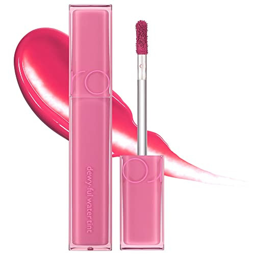 RomandNd Dewya Ful Water Tint 05 Taffy Glossy High Pigment Moisturizing NonSticky Hydrated Lips Colorful Shades High Shine 0.18Oz