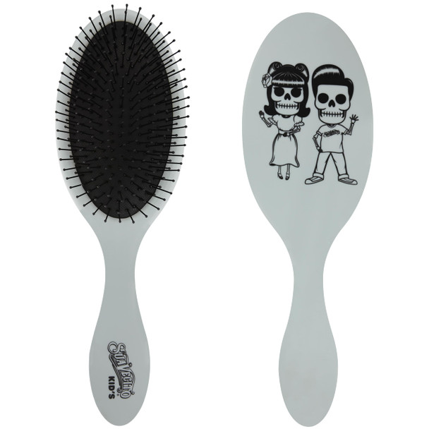 Suavecito Pomade Suavecito Kids Detangling Brush " Gentle TearFree Hair Brush For Boys and Girls NoPull KidFriendly Design For Wet and Dry Hair Soft Bristles For All Hair Types