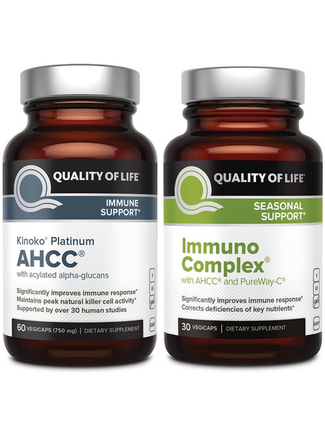 Quality of Life AHCC Kinoko Platinum Mushroom Extract a | Buy at