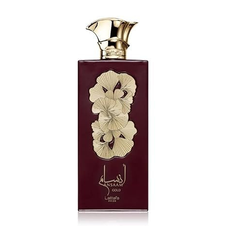 Lattafa Pride - Ansaam Gold for Men  3 Pc Gift Set 3.4oz EDP Spray 6.67oz Perfumed Body Spray 0.67oz EDP Spray