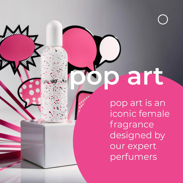 COLOUR ME Pop Art - Spray Perfume for Women - Praline & Vanilla 100ml