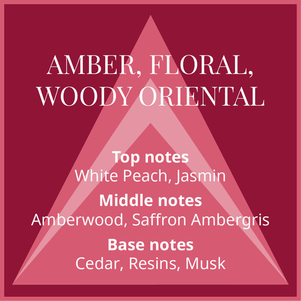 COLOUR ME Dark Red - Unisex EDP - Cedar, Resins & Musk, Elegant 100ml