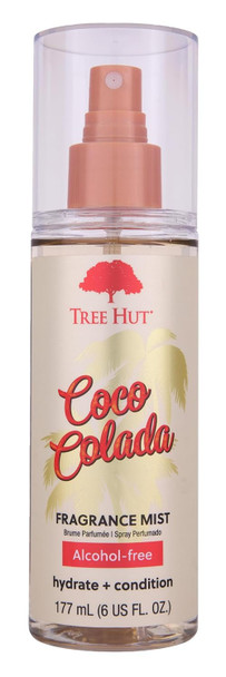 Tree Hut Coco Colada Hair & Body Mist, Alcohol-Free Body Spray, 6 Fl Oz
