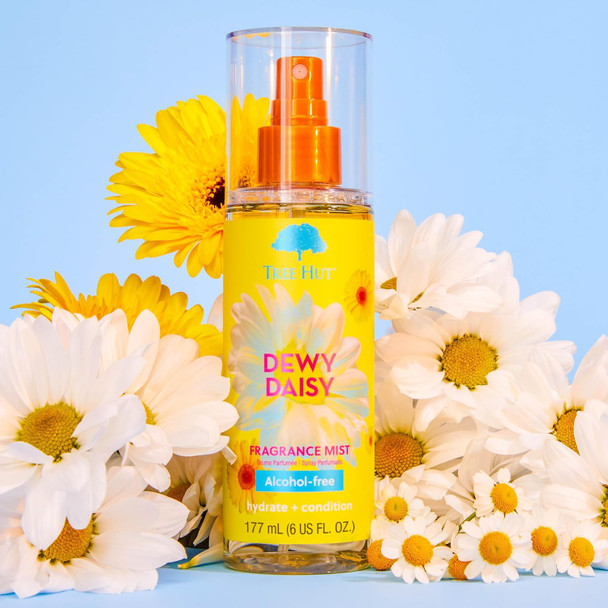 Tree Hut Dewy Daisy Hair & Body Mist, Body Spray, 6 Fl Oz