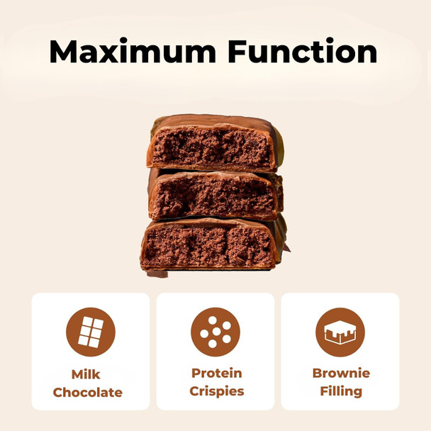 MaxiNutrition Creatine Protein Bar Chocolate Brownie, 16 x 40g, 14g protein, 3.5g creatine per serving