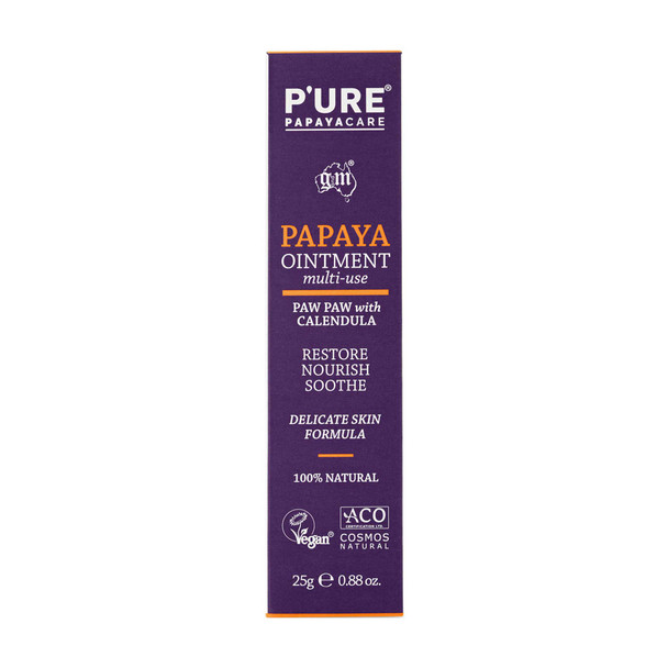 P'ure Papayacare Papaya Ointment Multi-Use 25g