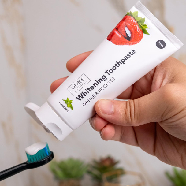 Whites Beaconsfield Teeth Whitening Toothpaste Fresh Mint - 75ml Tube