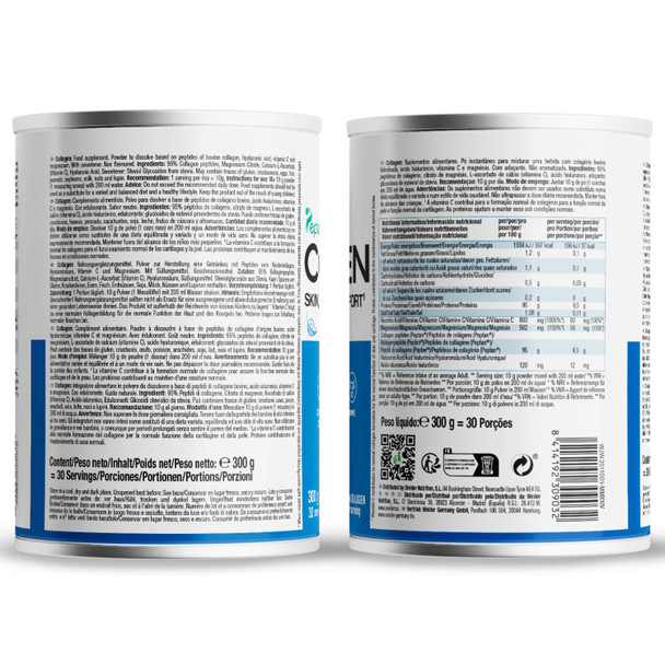 Weider Duo Pack Collagen (2x300g) Unflavoured with Hyaluronic Acid