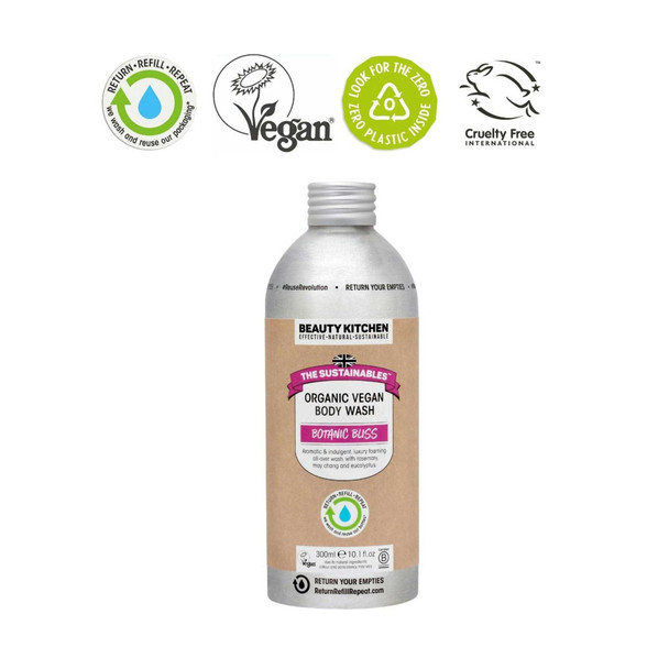 Beauty Kitchen The Sustainables Botanic Bliss Vegan Body Wash 300ml