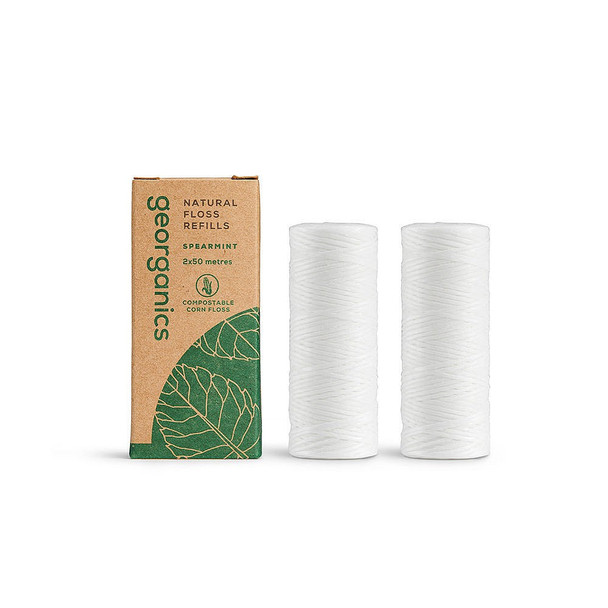 Georganics Natural Floss Refill Spearmint unit