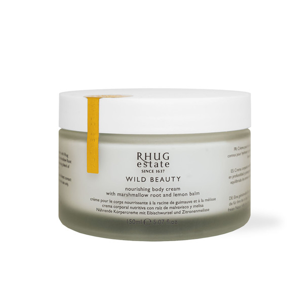 Wild Beauty Nourishing Body Cream with Marshmallow Root and Lemon Balm 200ml