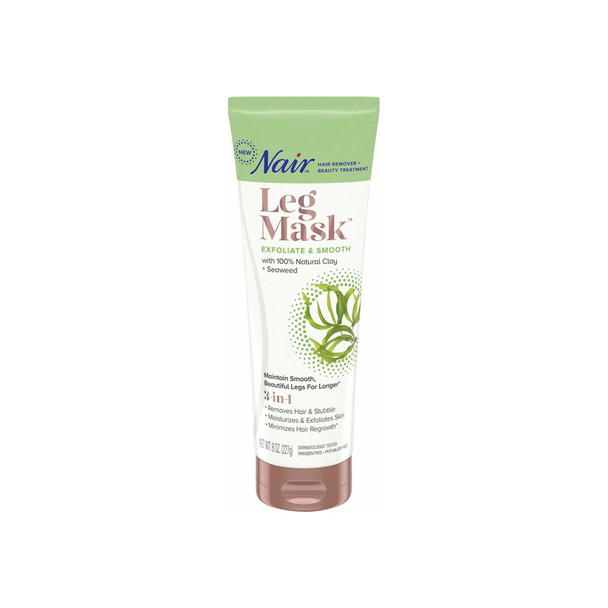 Nair Hair Remover & Beauty Treatment Seaweed Leg Mask, 8 oz