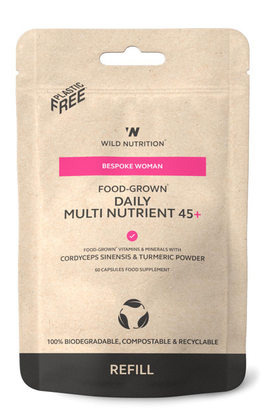 Wild Nutrition Bespoke Woman Daily Multi Nutrient 45 Refill 60 caps