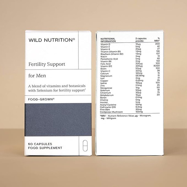 Wild Nutrition Bespoke Man Fertility 60 caps