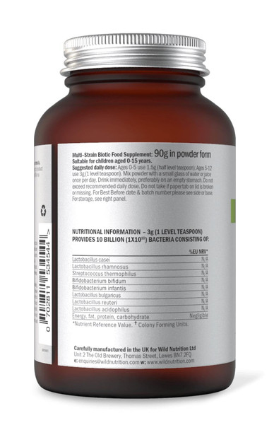 Wild Nutrition Bespoke Child - Multi Strain Biotic 90g