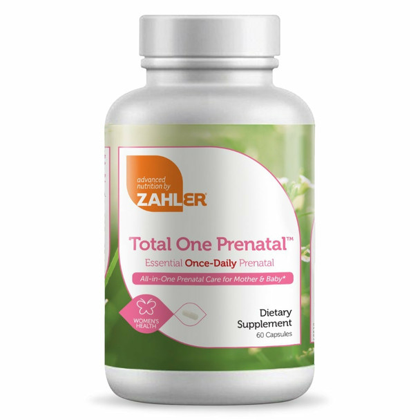 Total One Prenatal 90 caps by Advanced Nutrition by Zahler