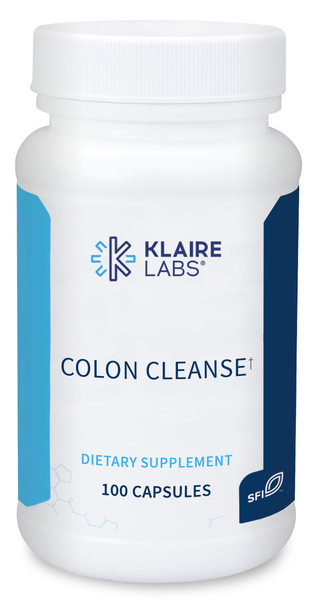 Klaire Labs (Complementary Prescriptions) Colon Cleanse, 100 Capsules