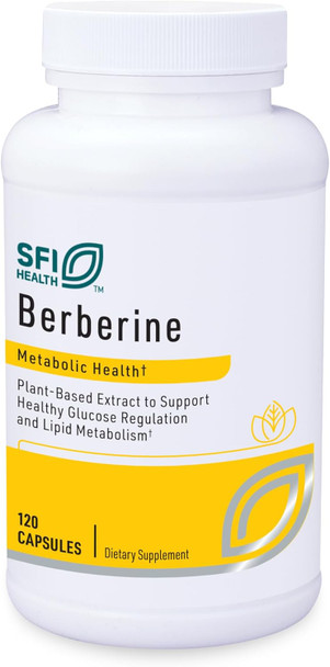 Klaire Labs Berberine Hci 500Mg - Berberine Supplement - Gluten-, Hypoallergenic Berberine Supplement (120 Capsules)