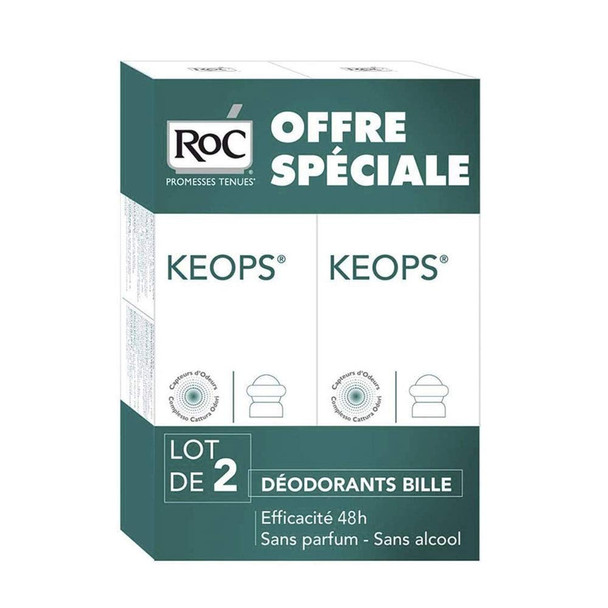 RoC Keops Roll Dodorant 2x30ml