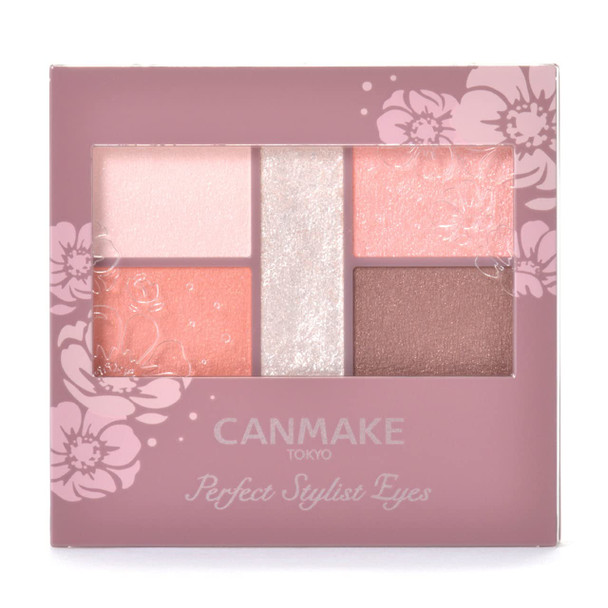 Canmake Perfect Stylist Eyes 22 Apricot Peach