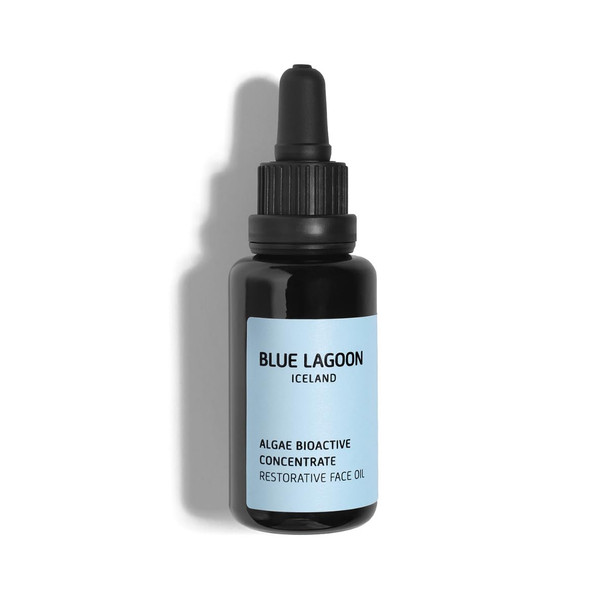 Blue Lagoon Skin Science Algae Bioactive Concentrate Face Oil Sustainable Bioactive Icelandic Skincare (1 Fl Oz 30 Ml)