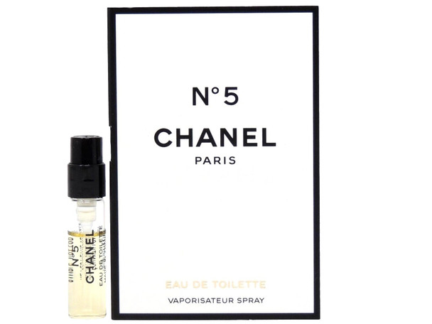 Chanel No. 5 For Women Eau De Parfum Sampler Vial Spray 0.05 Oz