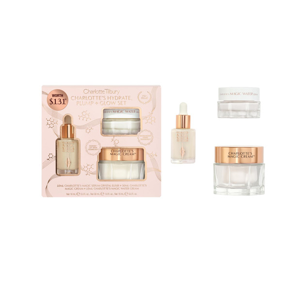 Charlotte Tilbury Hydrate Plump & Glow Set aaSa Skincare Set