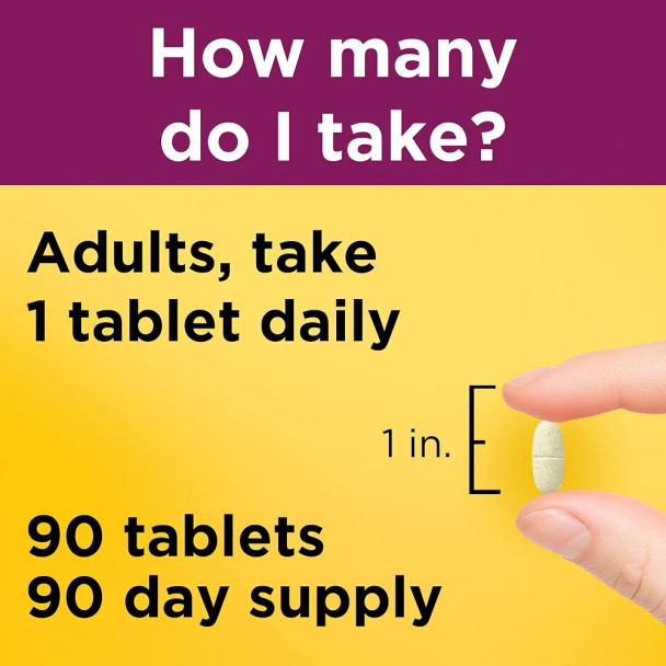 Nature Made Multi For Her 50+ Vitamin/Mineral Tablets 90 Ea