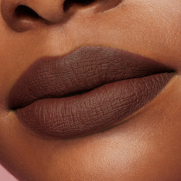 Colourpop Powerpout Matte Lipstick TransferProof Lip Makeup With 8Hr Wear UltraPigmented Formula & Comfortable NonDrying Matte Finish Mink (0.11 Oz)