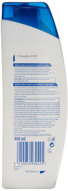 H&S Eucalipto Shampoo 400 ml