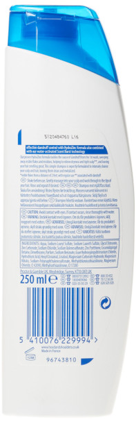 Head & Shoulders Classic Clean Anti-Dandruff Shampoo, 250ml