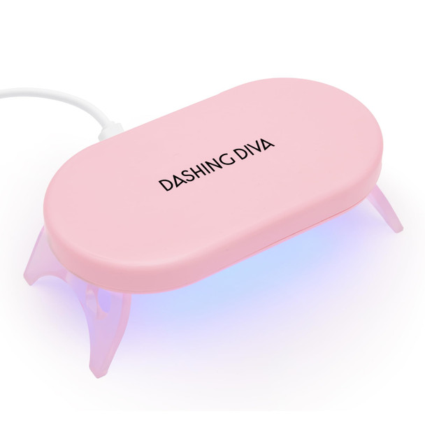 Dashing Diva One Gel Lamp 10Watt Gel Nail Polish Curing Lamp With Automatic Timer Portable & Compact